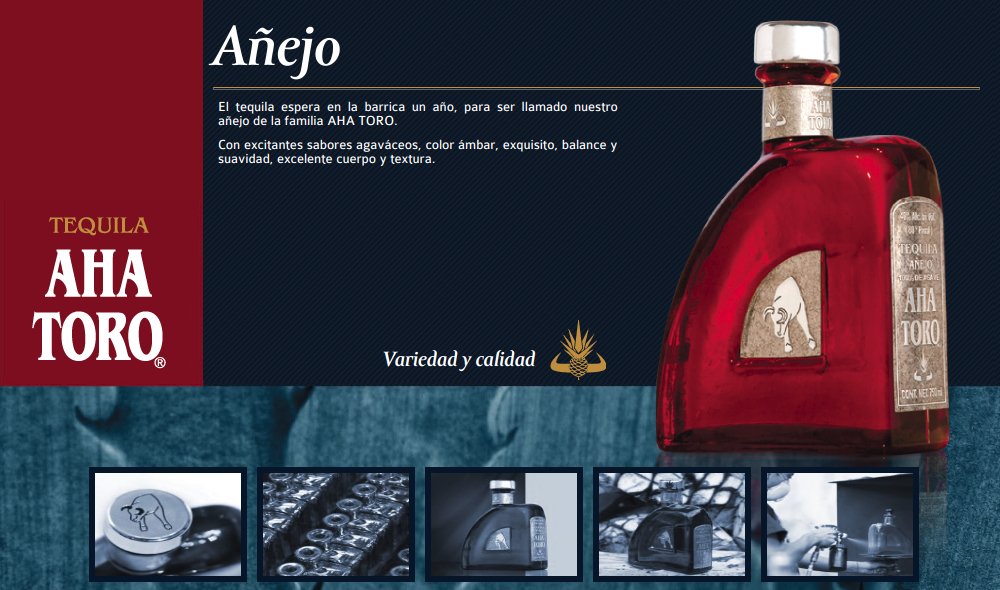 Aha-Toro - Tequila añejo